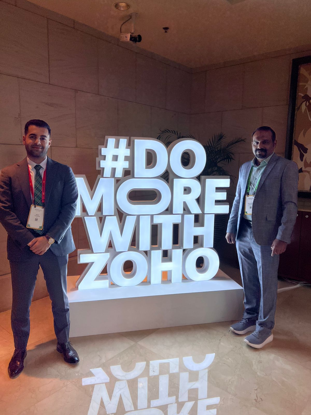 The Gulf Cloud team at Zoholics, #DoMoreWithZoho