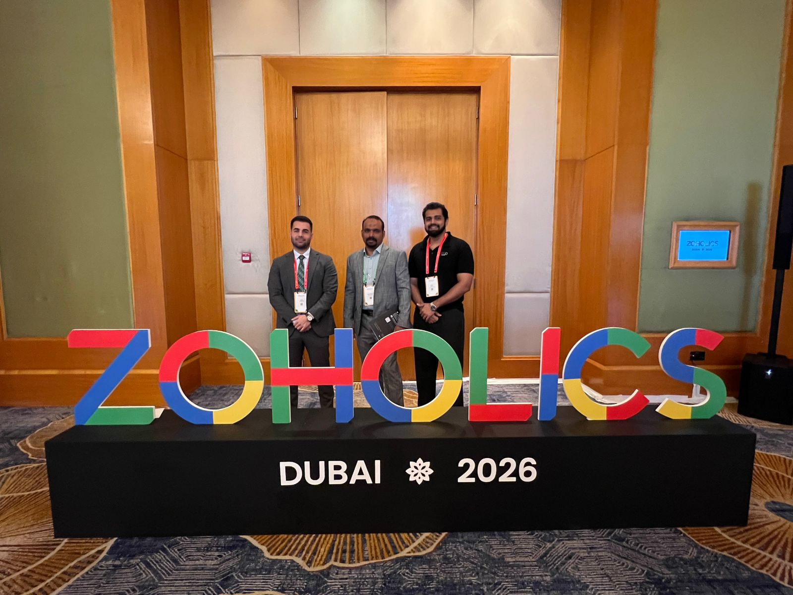 The Gulf Cloud team at Zoholics Dubai 2026